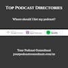 Top Podcast Directories