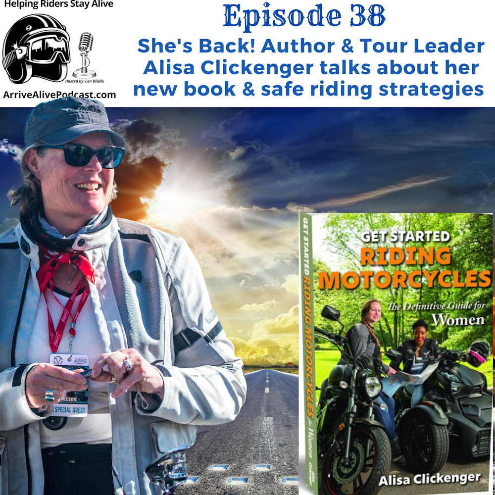 Author & Tour Leader Alisa Clickenger Talks about Her New Book & Safe Riding Strategies