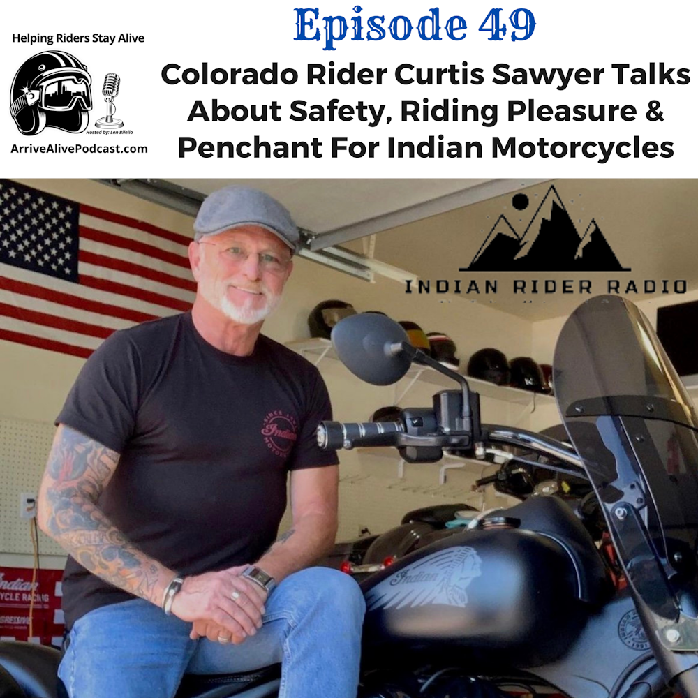 Former TV Anchorman Curtis Sawyer Talks Indian Motorcycles and Safety Tips