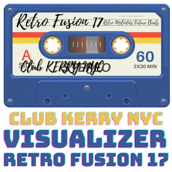 Retro Fusion 17 Visualizer (Retro Melodies Future House Beats) DJ Video Mix