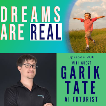 Ep 206: Living at the intersection of AI, IQ, and EQ with AI Futurist Garik Tate