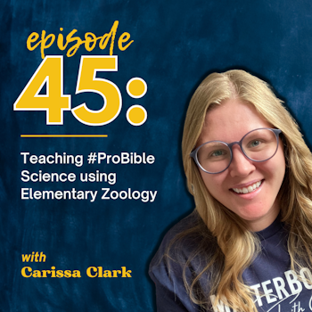 Teaching #ProBible Science to Homeschool Students Using Elementary Zoology