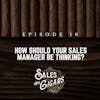 How Should Your Sales Manager Think?