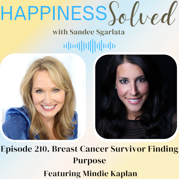 210. Breast Cancer Survivor Finding Purpose with Mindie Kaplan