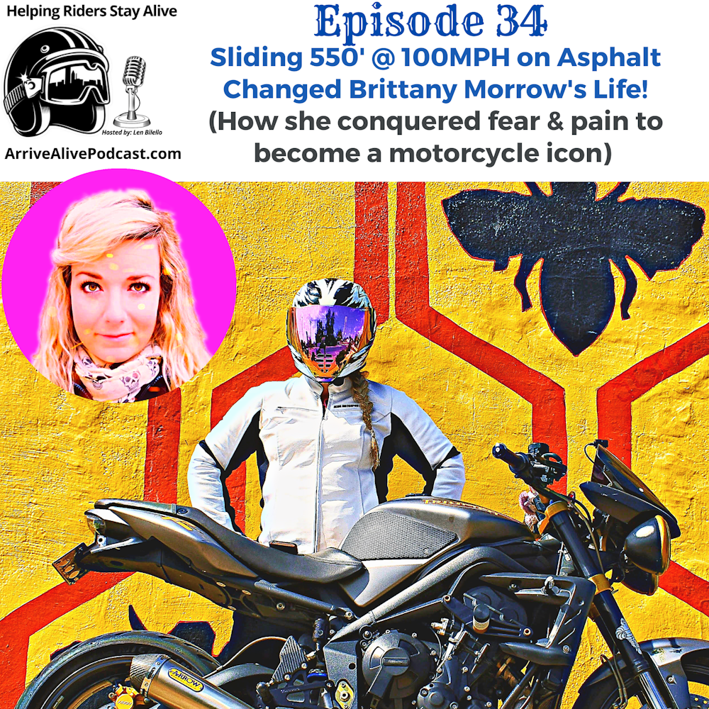 Lessons from Road Rash Queen Brittany Morrow