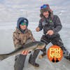Ice Fishing for Striped Bass with Fishing Grubbz