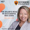 EP 87: The Seller’s role in successful SBA loan with Heather Endresen of VISO Business Capital