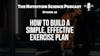 How to Build a Simple, Effective Exercise Plan