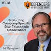 EP 116: Evaluating Company-Specific Risk: Telescopic Observation