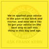 We've applied your advice in the past to our brick and mortar, and now we'd like to get your advice on the best way to sell this thing in this day and age. - Frank Kern Greatest Hit