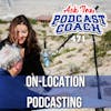The Crucial Balance of Background Noise in On-Location Podcasting