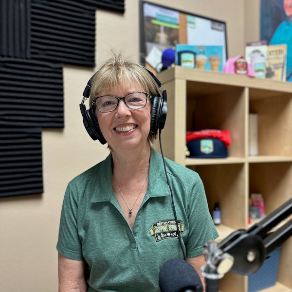 Ep.61 She Helped Put This Town On The Map (Pam Owens-President Dripping Springs Visitor Bureau