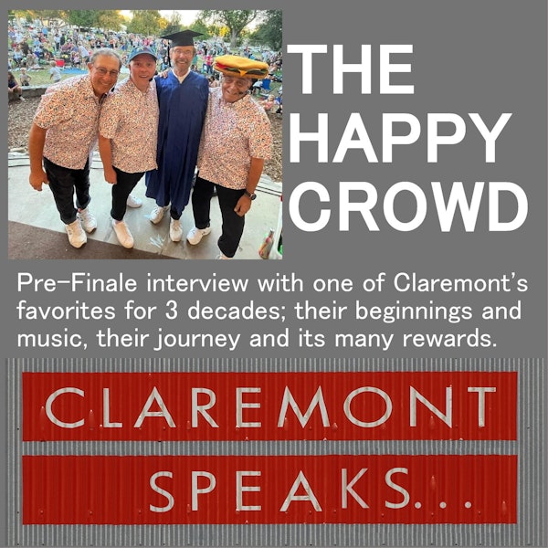 The Happy Crowd Finale!!  Moments before their final Memorial Park Show, the group opened up about their beginnings, music, their 30 year journey and what it's meant to them