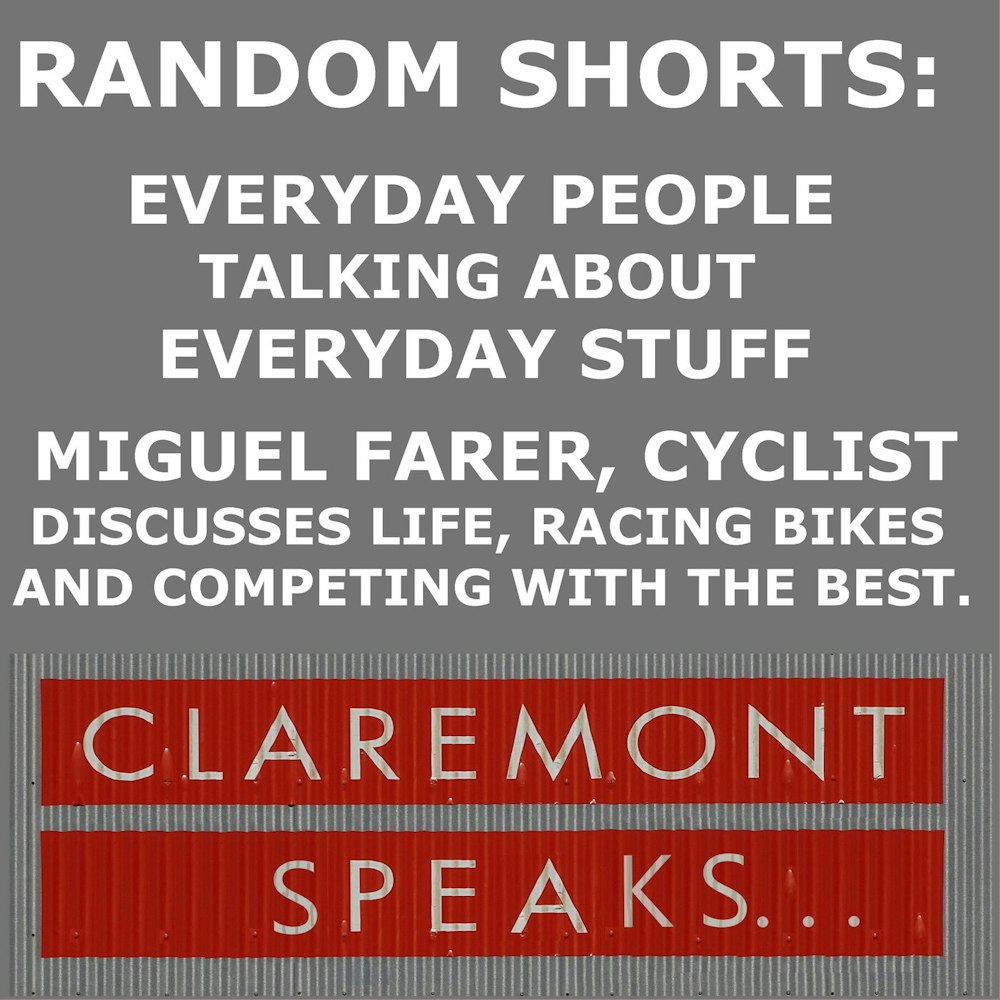 Random Shorts, 2022 - Miguel Farer, Competitive Cyclist, talks about life, high-end bikes, racing with the champions, and what it takes to compete.