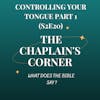 Controlling Your Tongue Series Part 1