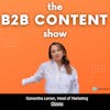 B2B Content Marketing in the metaverse w/ Samantha Lerner