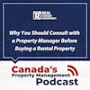 Why You Should Consult with a Property Manager Before Buying a Rental Property