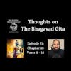 Thoughts on The Bhagavad Gita (Chapter 10: Verse 8 - Verse 14)