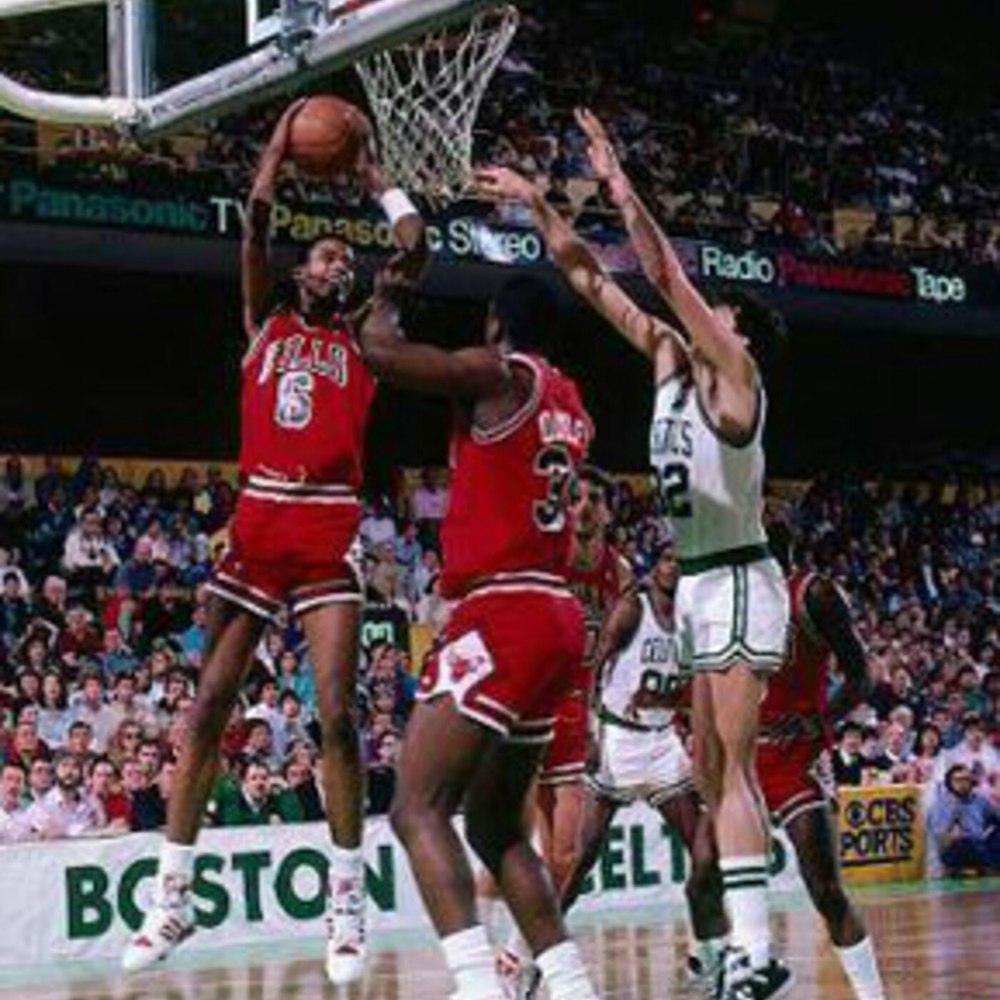 Michael Jordan's third NBA season - December 31, 1986, through January 14, 1987 - NB87-6