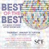 SCF Music's Best of the Best Recital: Thursday, January 21, 7:30 p.m.