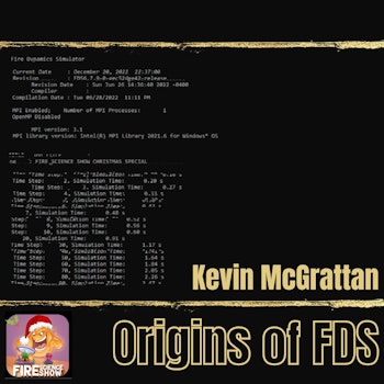 081 - The origins of FDS with Kevin McGrattan