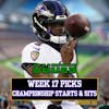 Week 17: Championship Preview, Lamar Jackson MVP, Russell Wilson News & More