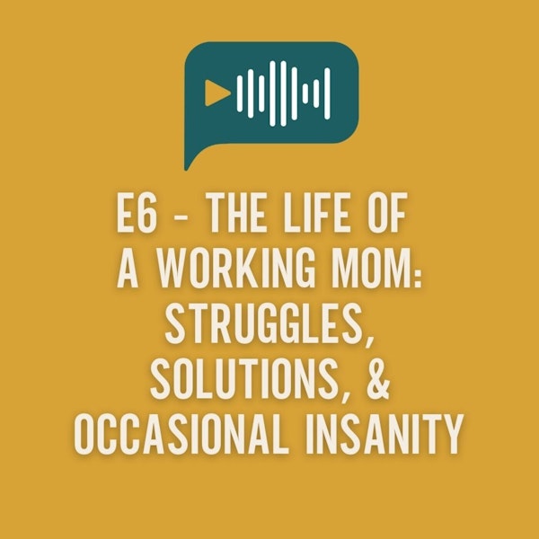E6 - The Life of a Working Mom - Struggles, Solutions, & Occasional Insanity