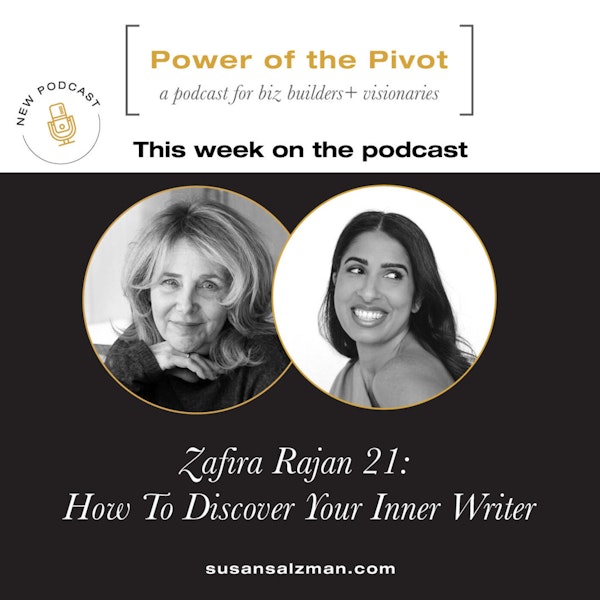 021: How to discover your inner writer with Zafira Rajan