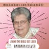 Living The Bible Out Loud w/ Barbara Culver, The Power In Practicality