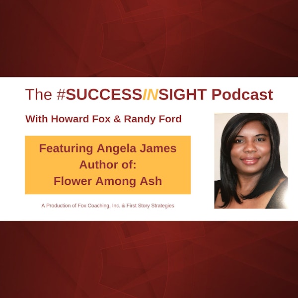 Angela James, Author of Flower Among Ash