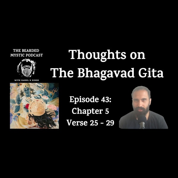 Thoughts on The Bhagavad Gita (Chapter 5: Verse 25 - Verse 29)
