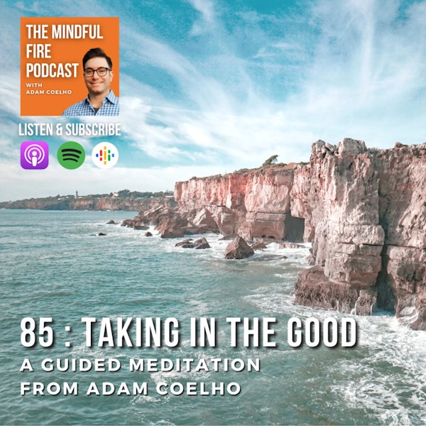 85 : Meditation : Taking In The Good with Adam Coelho