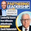 Leadership lessons from billionaire philanthropist David Rubenstein | Greater Washington DC DMV Changemaker