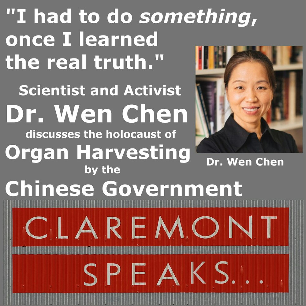 Human Organs - Harvested in China, sold around the world: Dr. Wen Chen on the horrors of the CCP's organ harvesting industry.