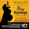 New Beginnings-Presented by the SCF Music Program, Thursday, October 7, 7:30 p.m. in the Neel Performing Arts Center