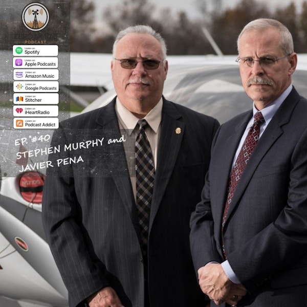Ep. 40 Stephen Murphy and Javier Pena former DEA Agents lead investigators in the operation to capture or kill narco -terrorist Pablo Escobar