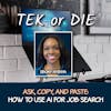 Ask, Copy, and Paste: How To Use AI For Job Search