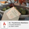 53 : Thankfulness Meditation - Happy Thanksgiving!