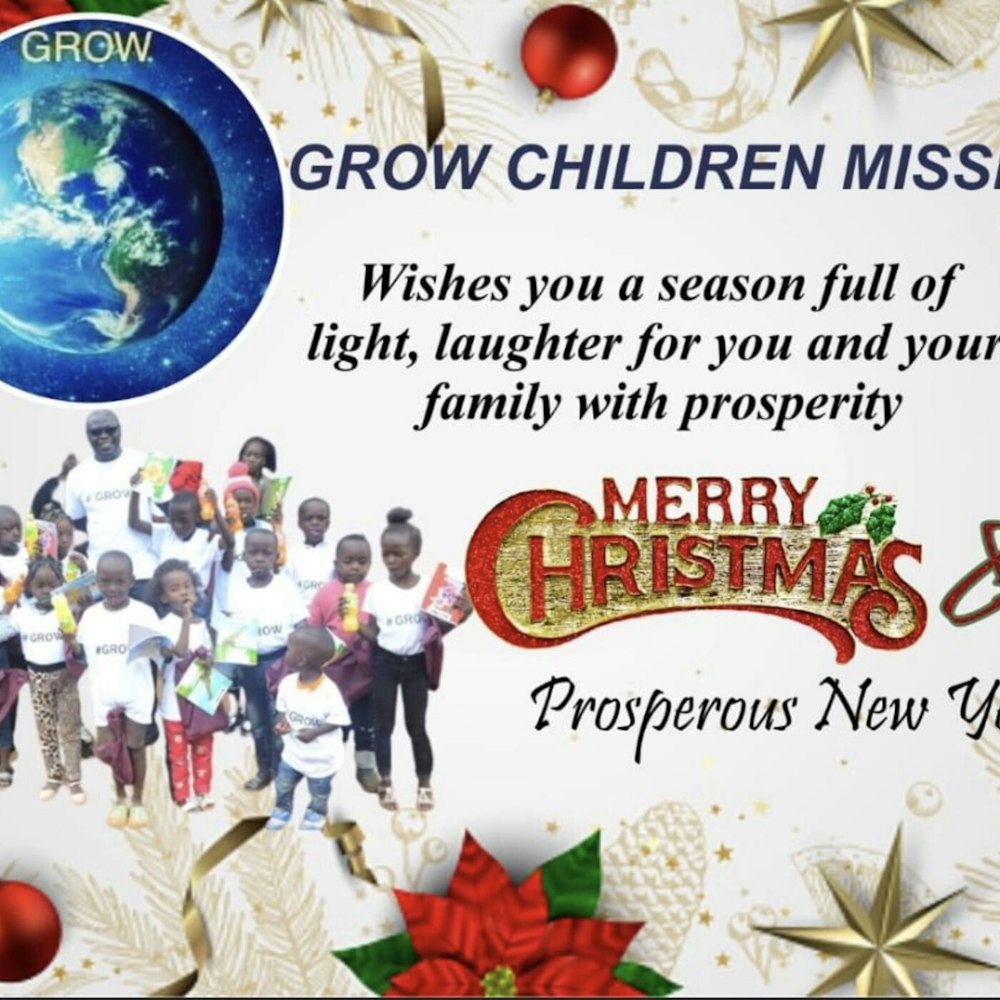 Sow Love to the World this Christmas and year round; We are GROW