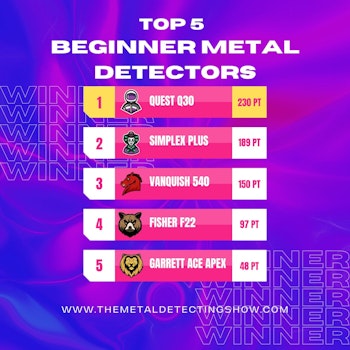 The Top 5 Beginner Metal Detectors for 2022