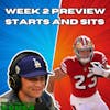 NFL Week 2 Breakdown + Starts and Sits & Puka Shells