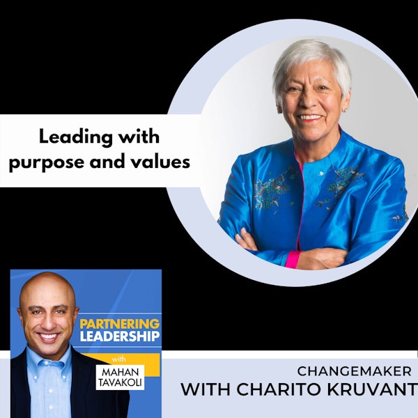 Leading with purpose and values with Charito Kruvant | Greater Washington DC DMV Changemaker
