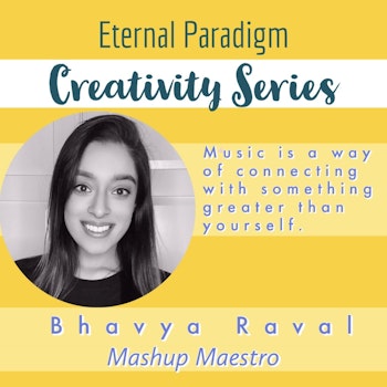 Music is a way of connecting with something greater than yourself - Bhavya R