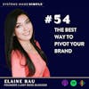 The Best Way to Pivot Your Brand with Elaine Rau