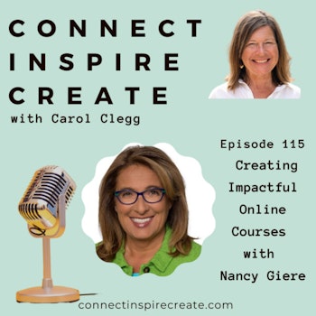 115: Creating Impactful Online Courses with Nancy Giere
