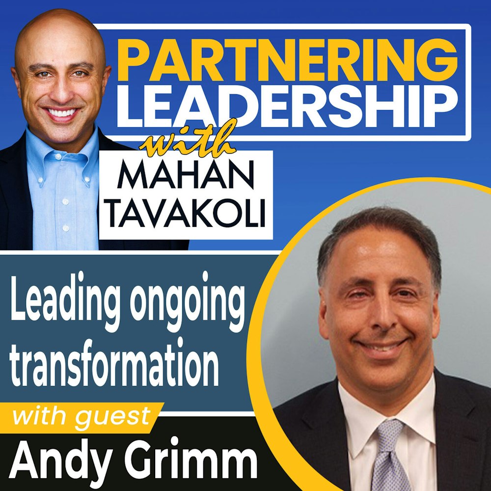 Leading ongoing transformation with Andy Grimm | Greater Washington DC DMV Changemaker