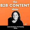Building a relationship with your audience through content w/ Lauren McCullough