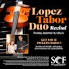 The Lopez Tabor Duo, Violinist Alfonso Lopez and Pianist Michelle Tabor, Joins the Club