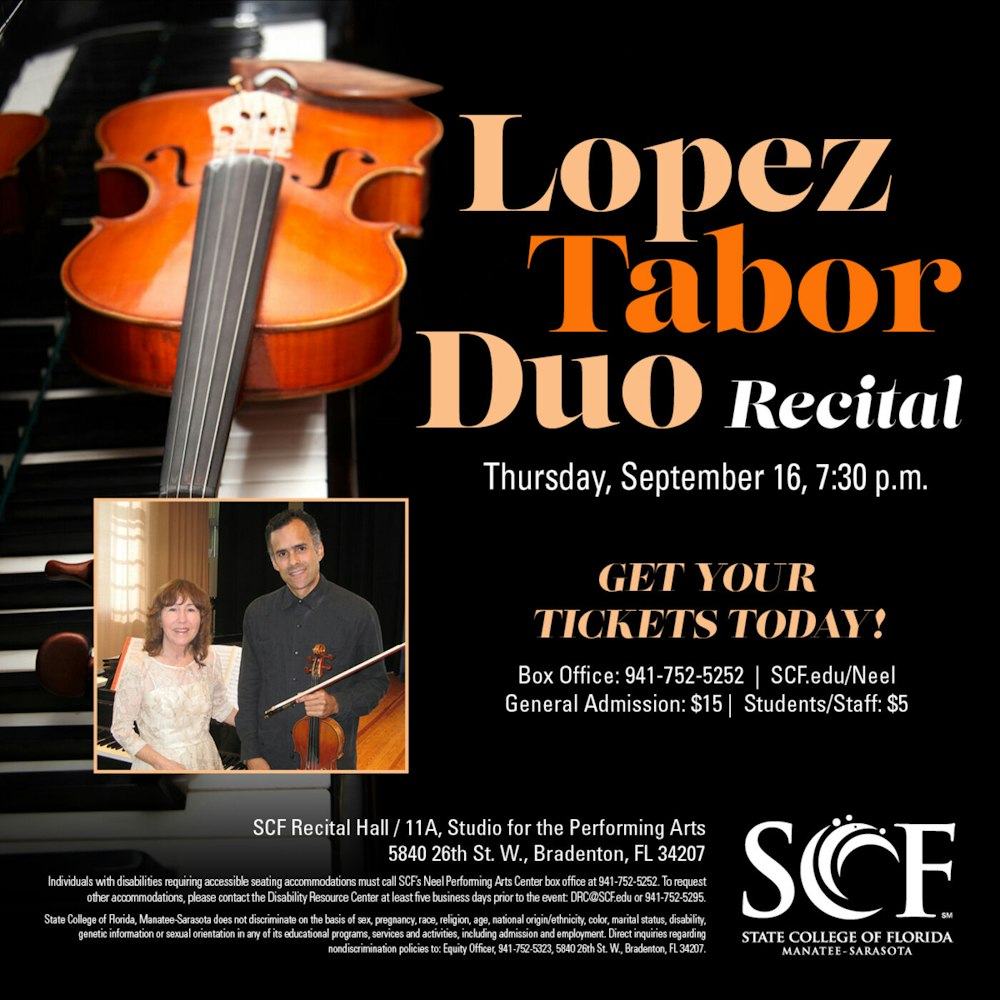 The Lopez Tabor Duo, Violinist Alfonso Lopez and Pianist Michelle Tabor, Joins the Club