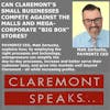 Can Claremont's Small Businesses Compete Against the Malls and 